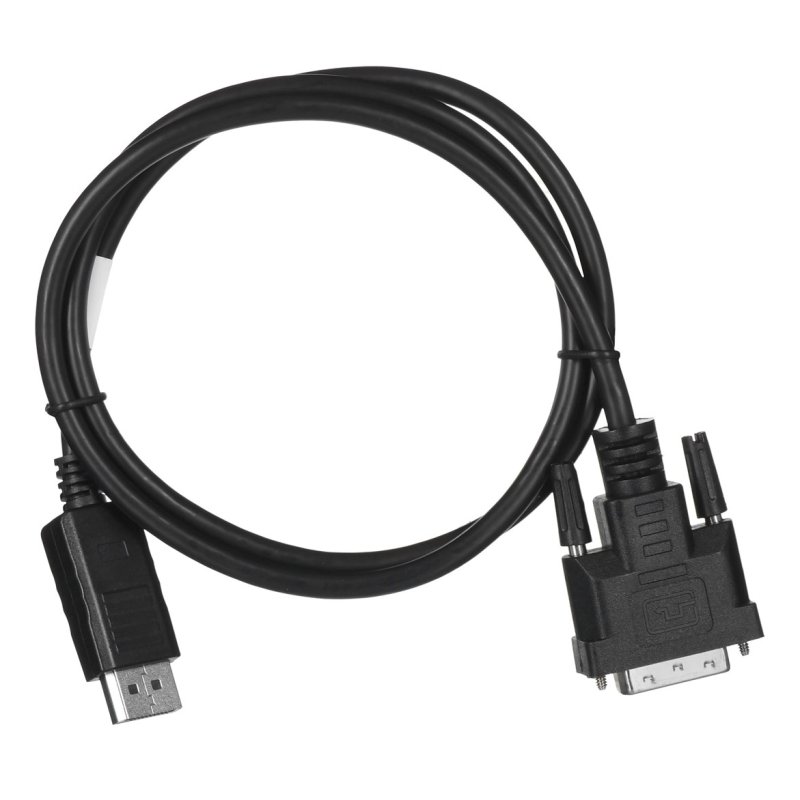 Kabel Lanberg CA-DPDV-10CU-0010-BK (DisplayPort M - DVI-D M; 1m; kolor czarny)